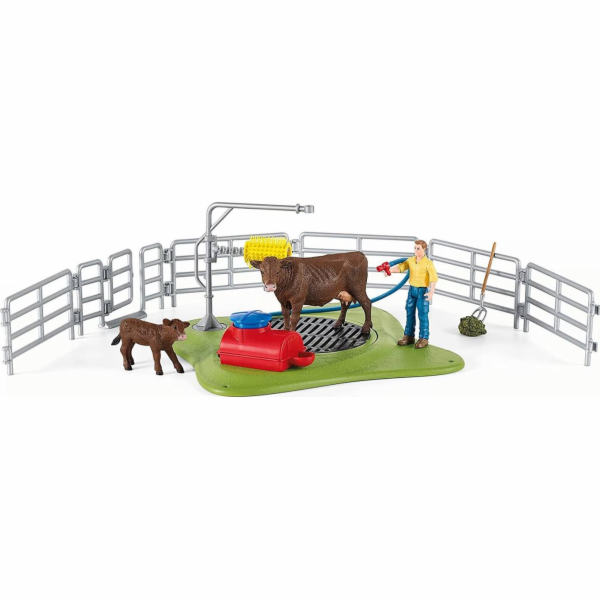 Schleich Happy Cow Wash 42529