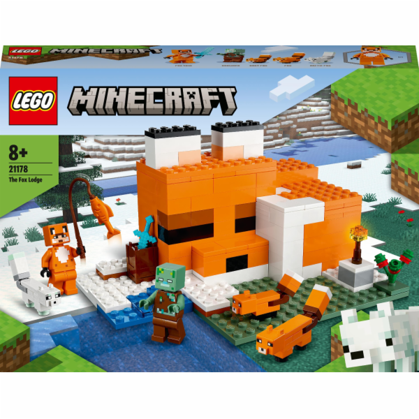 LEGO 21178 Minecraft The Fox Lodge, stavebnice