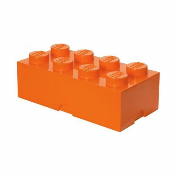 Room Copenhagen LEGO Storage Brick 8 oranžová, úložný box