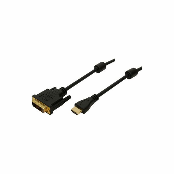 LogiLink HDMI - DVI-D kabel 2m černý (CH0004)