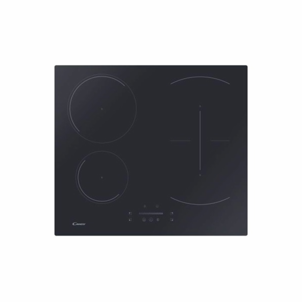 Candy CTP6SC4/E1 Black Built-in 59 cm Zone induction hob ...