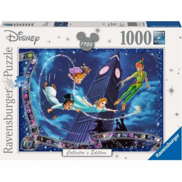 Puzzle 1000 dílků Walt Disney Peter Pan