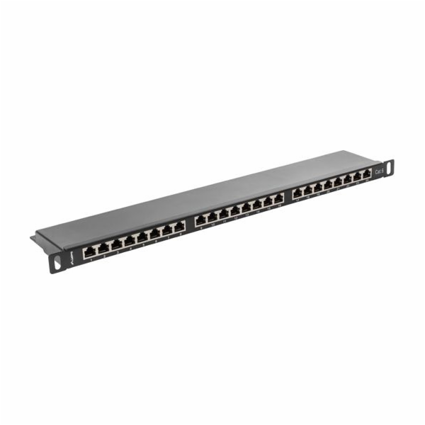 LANBERG 24 Port 0.5U Cat.6 Patch panel