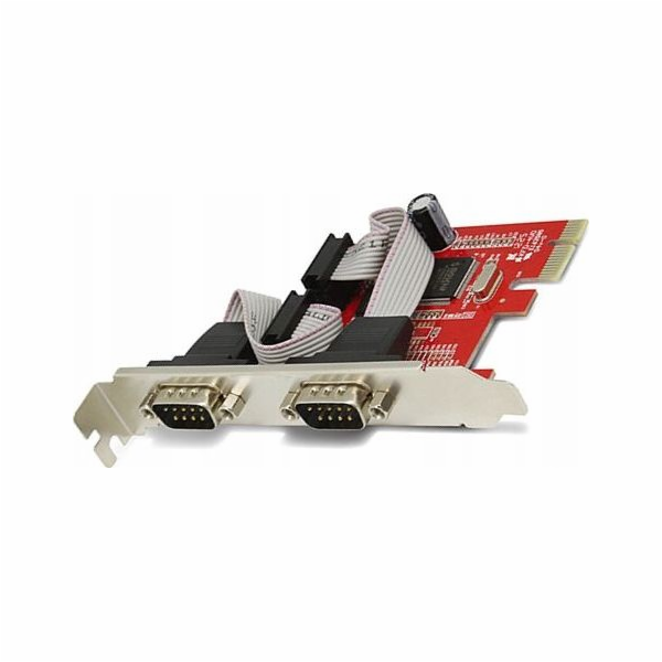 Unitek PCIe x1 řadič – 2x RS-232 (PCI-E-2S)