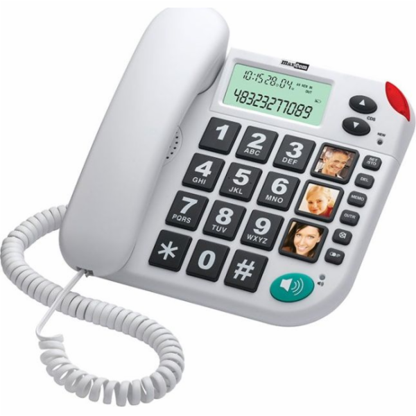 Maxcom KXT480 bílý telefon na pevnou 