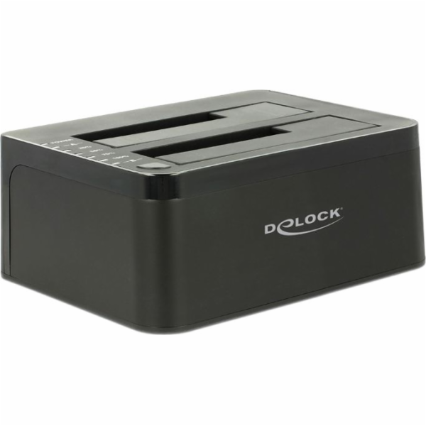 Delock Dual Docking Station SATA HDD > USB 3.0 with Clone...