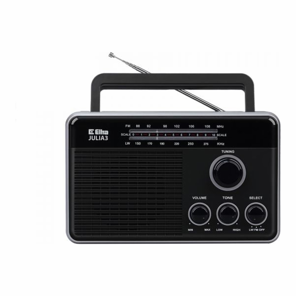 Eltra Julia 3 rádio černá