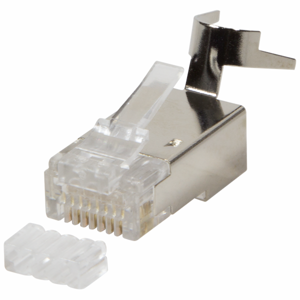 LogiLink Netzwerkanschluss - RJ-45 (M) - abgeschirmt - 8 ...
