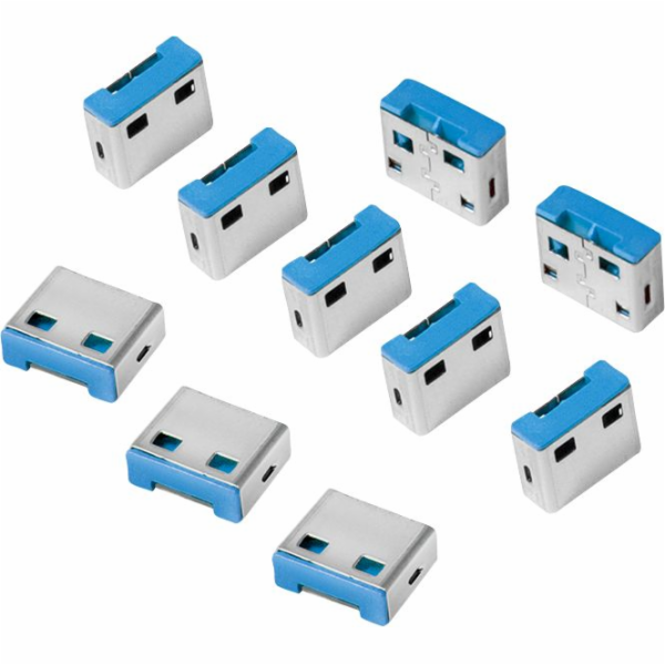 Zámek portu USB LogiLink 10 ks (AU0046)