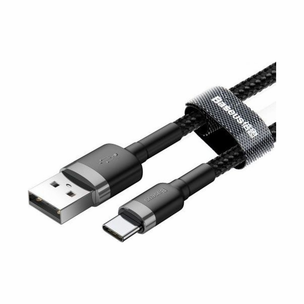 Kabel BASEUS USB TypeA M, USB TypeC M, 1m černý CATKLF-BG1