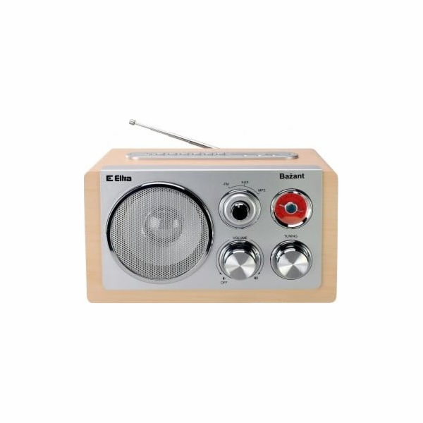 Eltra BAŽANT Rádio USB světlé BUK-5907727028179
