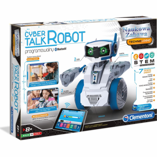 Clementoni 50122 Programovatelný mluvící robot 