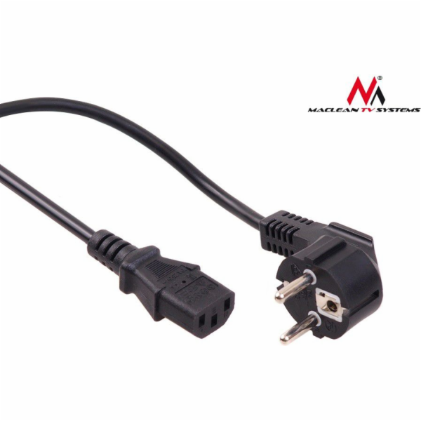 Maclean MCTV-801 napájecí kabel 3kolíkový 5m EU zástrčka