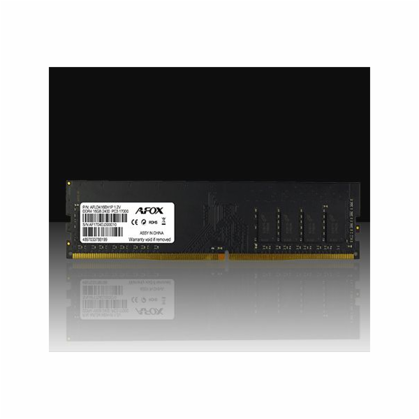 Paměť AFOX DDR4, 16 GB, 2666 MHz, CL19 (AFLD416FS1P)