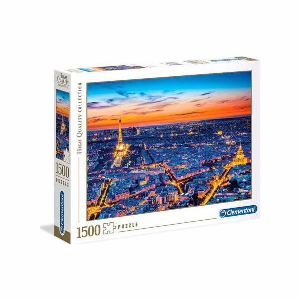 Clementoni Pohled na Paříž 1500 dílků Puzzle