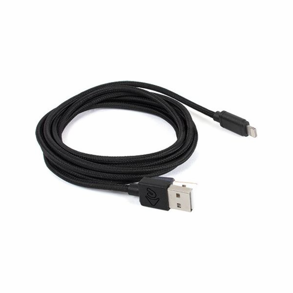 OWC USB-A – Lightning kabel 3 m černý (NWTCBLUSBL3MB)