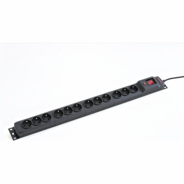 Přepěťová ochrana 12-zásuvková ARMAC MULTI M12/16A RACK 1...