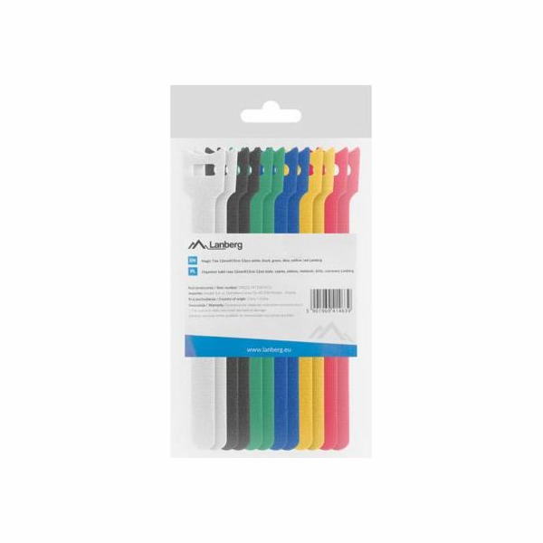 LANBERG ORG01-MT150-MC6 cable organizer bur 12MM X 15CM m...