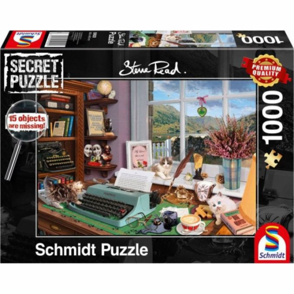 SCHMIDTS Puzzle 1000 dílků STEVE READ (Secret Puzzle) Na ...