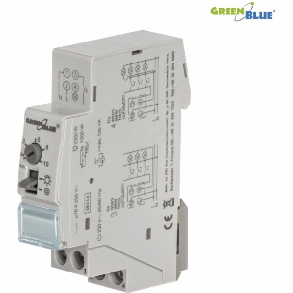 Časovač osvětlení schodiště GreenBlue