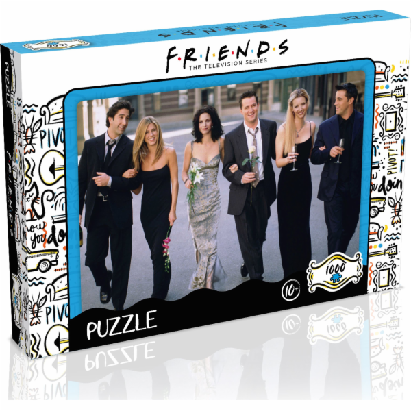 Puzzle vítězné pohyby 1000 ks. Přátelský banket