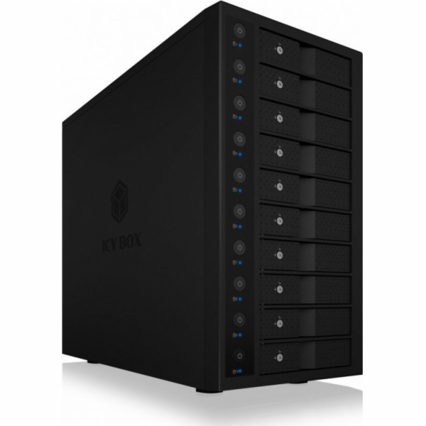 Icy Box IcyBox Kryt IB-3810-C31 10x HDD Single System pro...