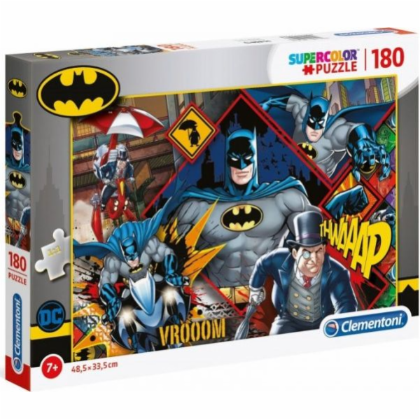 Clementoni Clementoni Puzzle 180 dílků Batman 29108