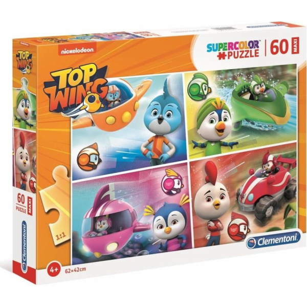 Clementoni PUZZLE 60 KUSŮ MAXI HORNÍ KŘÍDLO CLEMENTONI 26453