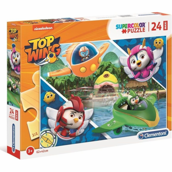 Puzzle 24 elementy Maxi Super Kolor Top Wing