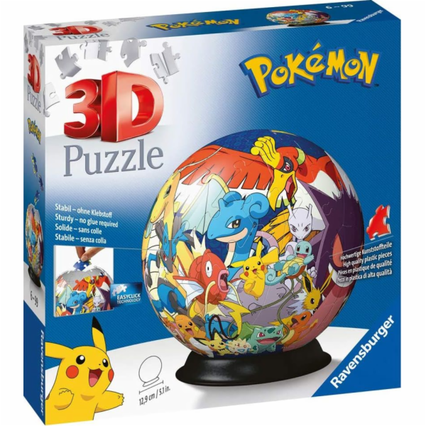 Ravensburger 3D puzzle ball Pokémon