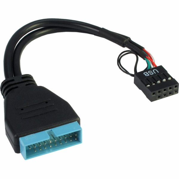 USB 2.0 Adapter, 19Pin Stecker > 9Pin Buchse