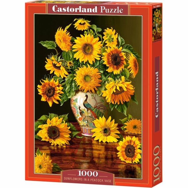 Castorland Puzzle 1000 Slunečnice ve váze