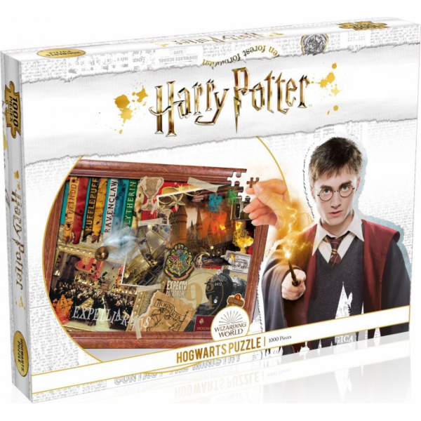 Vítězné tahy Puzzle 1000 Harry Potter Bradavic