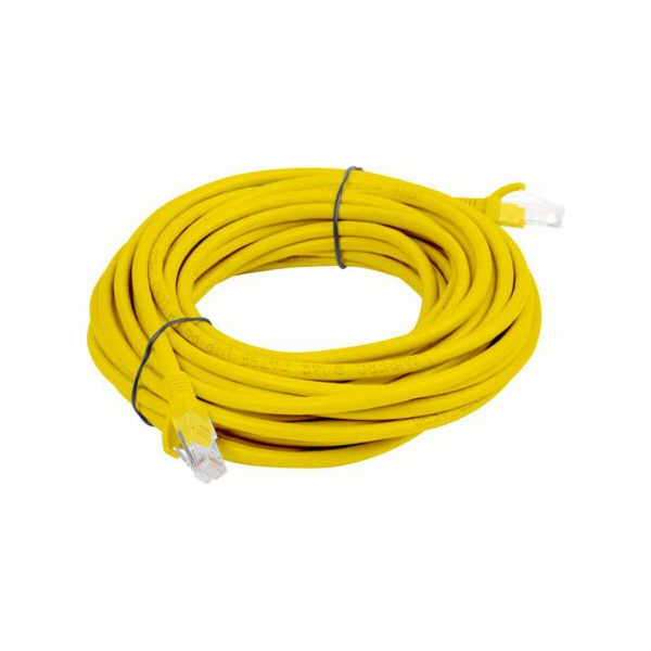 LANBERG PCU5-10CC-1500-Y Patchcord RJ45 cat. 5e UTP 15m y...