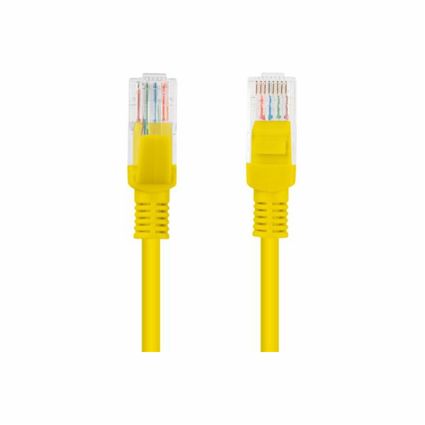 LANBERG PCU6-10CC-0150-Y Patchcord RJ45 cat. 6 UTP 1.5m y...