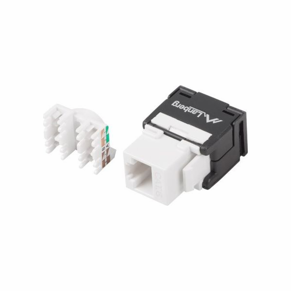 LANBERG KEYSTONE MODULE TOOLLESS RJ45->LSA CAT.6A UTP 180...