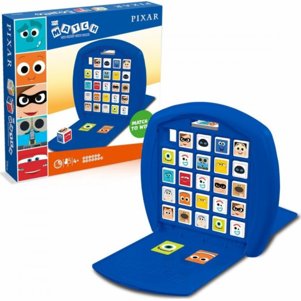 Vítězné pohyby Gra Top Trumps Match Pixar