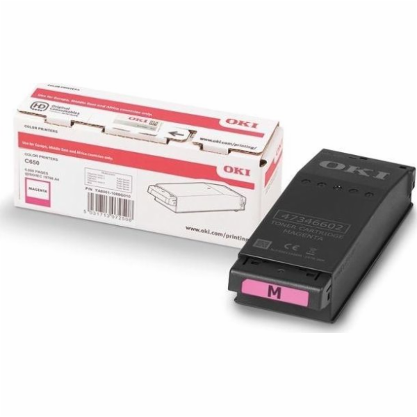OKI 09006128 - originální Magenta toner do C650dn (6 000 ...