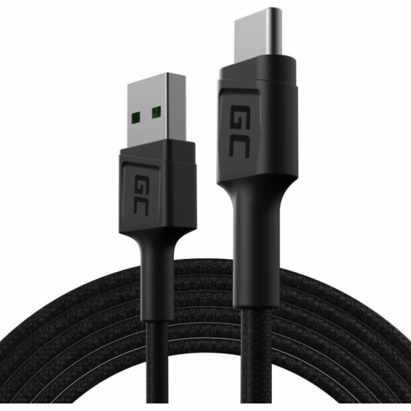 Green Cell KABGC19 USB kabel USB 2.0 2 m USB A USB C Černá
