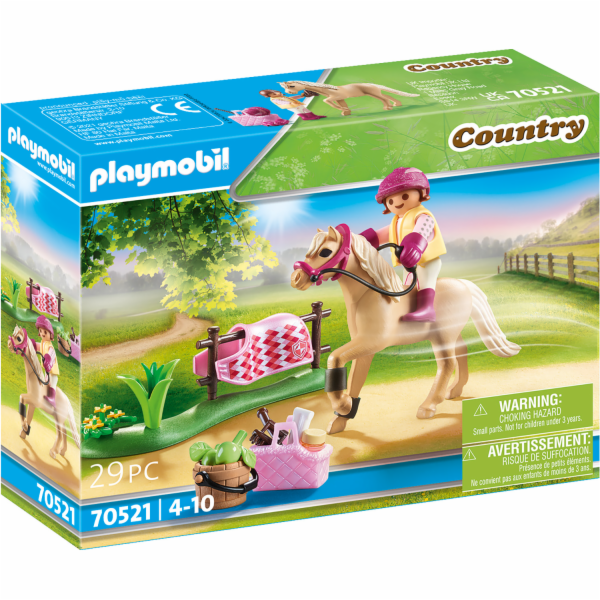 PLAYMOBIL 70521 Německý jezdecký poník