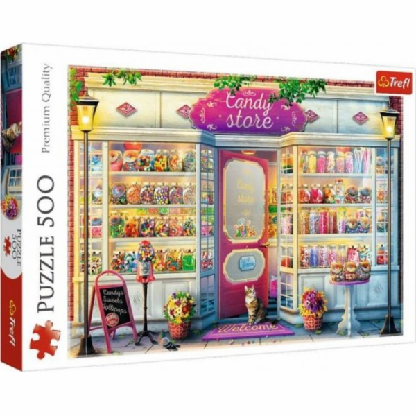 Trefl Puzzle 500el Obchod se sladkostmi 37407 Trefl p8