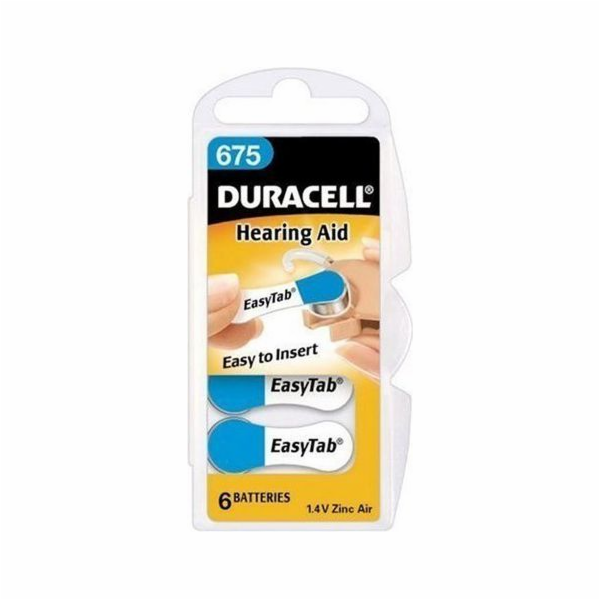 DURACELL Activair 675, Batérie do nač. prístrojov
