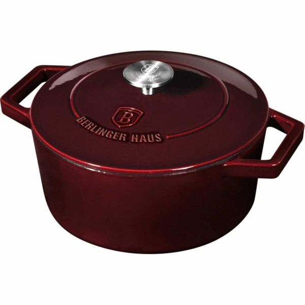 BerlingerHaus pekáč litinový 24cm BH-6497 Burgundy Line