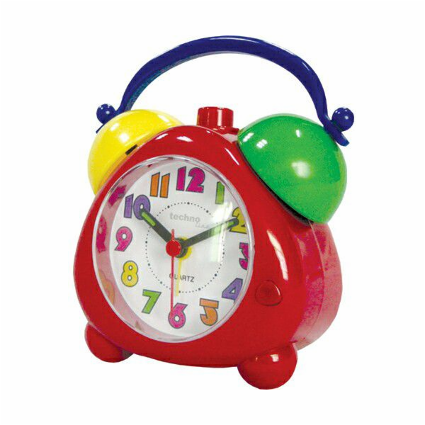 Budík TechnoLine Modell K, pestrobarevný dětský