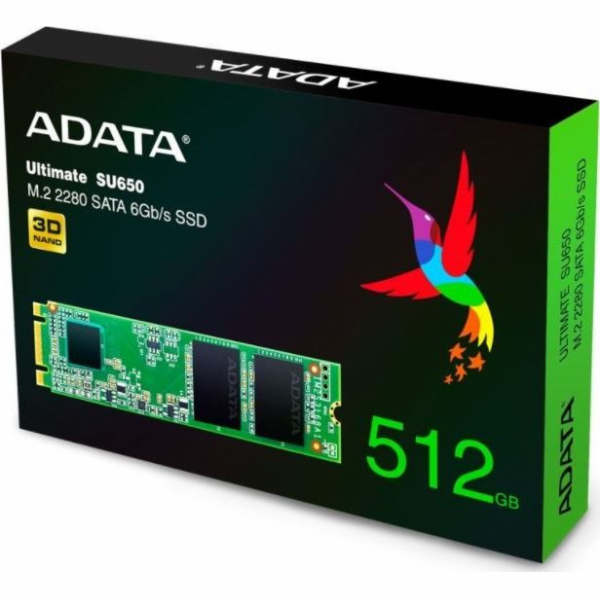 ADATA Adata SSD Ultimate SU650 512G M.2 TLC 3D 2280 SATA SSD