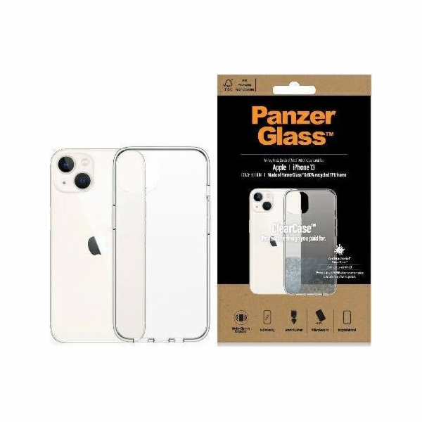 PanzerGlass PanzerGlass ClearCase iPhone 13 6.1 antibakte...