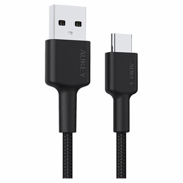 Aukey USB kabel AUKEY CB-CA2 nylon Quick Charge USB C-USB...