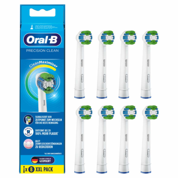 Oral-B Toothbrush heads 8 pcs. Precision Clean CleanMaxim...