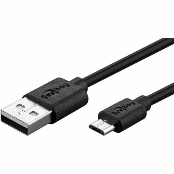 USB 2.0 Kabel, USB-A Stecker > Micro-USB Stecker