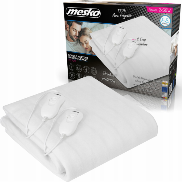 Mesko MS 7420 Elektrická podkládací deka 150x160 cm